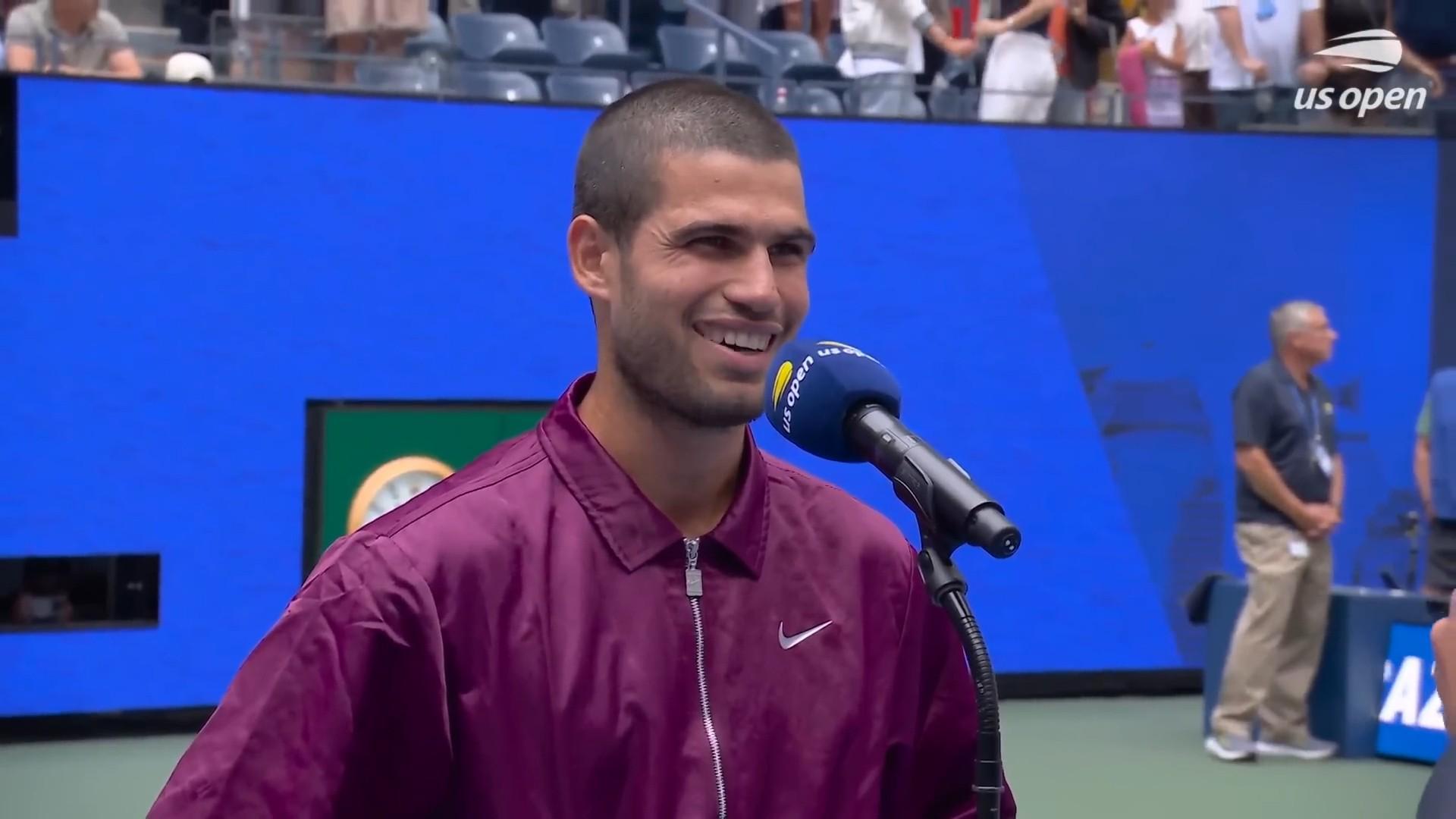 阿尔卡拉斯：我会和兄弟们一起看自己的集锦，但我不会自己看